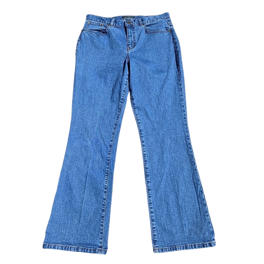 Lauren Jeans Co Ralph Lauren Womens Blue Jeans Size 12 Denim Casual Pants